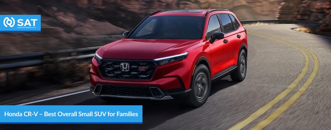 Honda CR-V – Best Overall Small SUV for Families